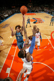 Minnesota Timberwolves v New York Knicks: Michael Beasley  Wilson Chandler and Amar'e Stoudemire