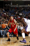 New Jersey Nets v Sacramento Kings: Jordan Farmar and Donte Greene