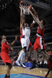 Portland Trail Blazers v Dallas Mavericks: Jason Terry and Rudy Fernandez