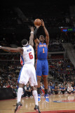 New York Knicks v Detroit Pistons: Amar'e Stoudemire and Ben Wallace