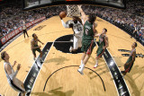 Milwaukee Bucks v San Antonio Spurs: DeJuan Blair and Andrew Bogut