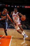 Denver Nuggets v New York Knicks: Amar'e Stoudemire and Shelden Williams
