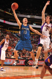 Minnesota Timberwolves v Phoenix Suns: Luke Ridnour and Goran Dragic