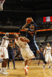Denver Nuggets v Charlotte Bobcats: Boris Diaw and Carmelo Anthony