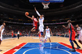 New Jersey Nets v Philadelphia 76ers: Devin Harris and Tony Battie