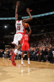 Philadelphia 76ers v Toronto Raptors: Louis Williams and Amir Johnson
