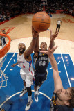 Memphis Grizzlies v Los Angeles Clippers: Darrell Arthur  Marc Gasol and Baron Davis