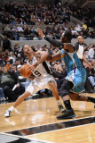New Orleans Hornets v San Antonio Spurs: Tony Parker and Chris Paul