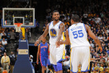 Detroit Pistons v Golden State Warriors: Dorell Wright and Reggie Williams