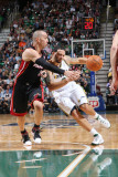 Miami Heat v Utah Jazz: Deron Williams and Carlos Arroyo