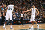 Los Angeles Lakers v Utah Jazz: Paul Millsap and Deron Williams
