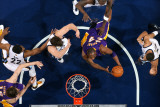 Los Angeles Lakers v Memphis Grizzlies: Kobe Bryant  Rudy Gay  Marc Gasol and Xavier Henry