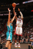 New Orleans Hornets v Miami Heat: Dwyane Wade and Marco Belinelli
