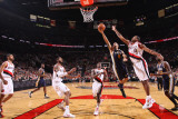 Utah Jazz v Portland Trail Blazers: Marcus Camby and Paul Millsap