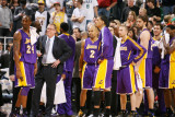 Los Angeles Lakers v Utah Jazz: Pau Gasol  Matt Barnes and Kobe Bryant