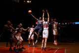 Atlanta Hawks v New York Knicks: Jamal Crawford and Timofey Mozgov
