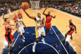 Toronto Raptors v Indiana Pacers: James Posey and Julian Wright