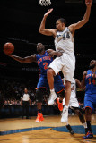 New York Knicks v Washington Wizards: Raymond Felton and JaVale McGee