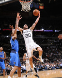 Dallas Mavericks v San Antonio Spurs: Manu Ginobili and Tyson Chandler