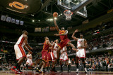 Miami Heat v Cleveland Cavaliers: Jawad Williams and Erick Dampier