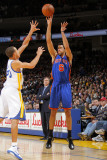 New York Knicks v Golden State Warriors: Danilo Gallinari and Stephen Curry
