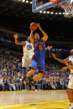 New York Knicks v Golden State Warriors: Dorell Wright and Landry Fields