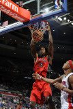 Toronto Raptors v Detroit Pistons: Amir Johnson and Charlie Villanueva