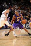 Los Angeles Lakers v New Jersey Nets: Kobe Bryant and Devin Harris