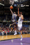 Indiana Pacers v Sacramento Kings: Darren Collison and Francisco Garcia