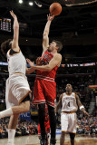 Chicago Bulls v Cleveland Cavaliers: Kyle Korver and Anderson Varejao