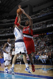 Portland Trail Blazers v Dallas Mavericks: LaMarcus Aldridge and Dirk Nowitzki
