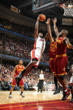 Miami Heat v Cleveland Cavaliers: LeBron James  Antawn Jamison and Jamario Moon