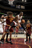 Miami Heat v Cleveland Cavaliers: Dwyane Wade and Anderson Varejao
