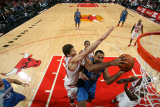 Orlando Magic v Chicago Bulls: Malik Allen and Kyle Korver