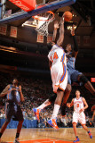 Charlotte Bobcats v New York Knicks: Ronny Turiaf and Stepehen Jackson