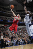 New Jersey Nets v Dallas Mavericks: Jordan Farmar and Brendan Haywood