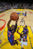 New York Knicks v Golden State Warriors: Ronny Turiaf and Jeff Adrian
