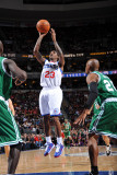 Boston Celtics v Philadelphia 76ers: Louis Williams  Kevin Garnett and Ray Allen