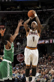 Boston Celtics v Cleveland Cavaliers: Daniel Gibson and Rajon Rondo