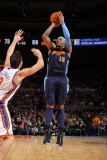 Denver Nuggets v New York Knicks: Carmelo Anthony and Danilo Gallinari