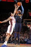 Denver Nuggets v New York Knicks: Carmelo Anthony and Wilson Chandler