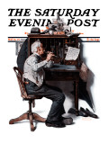 "Flutist" or "Spring Song" Saturday Evening Post Cover  May 16 1925