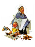 "Exasperated Nanny"  October 24 1936
