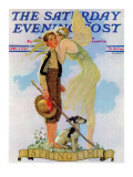 "Springtime  1933" Saturday Evening Post Cover  April 8 1933