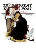"Summer stock" Saturday Evening Post Cover  August 5 1939