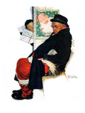 "See Him at Drysdales" (Santa on train)  December 28 1940