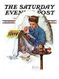 "Missing the Dance" Saturday Evening Post Cover  January 23 1937