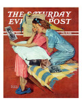 "Movie Star" Saturday Evening Post Cover  February 19 1938