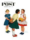 "Missing tooth" Saturday Evening Post Cover  September 7 1957