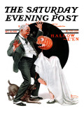 "Halloween" Saturday Evening Post Cover  October 23 1920